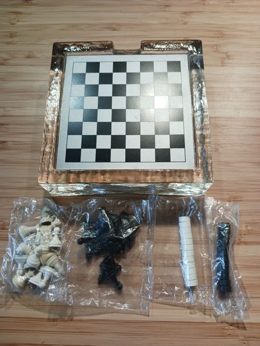 Min tabuleiro jogo de Damas e Xadrez