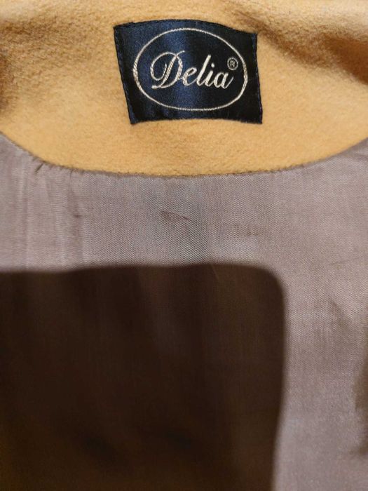 Płaszcz damski - rozmiar 42 - stan idealny - Delia
