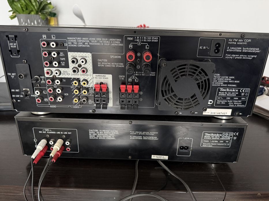 Amplituner Technics SA Ax730 BRAK KOREKTORA!!!