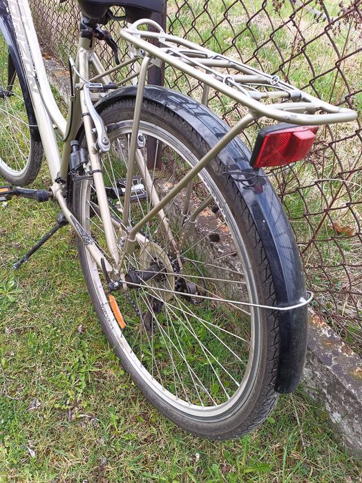 Rower Damski Miejski z koszem Rama Aluminiowa 19" Shimano Stan BDB Dynamo