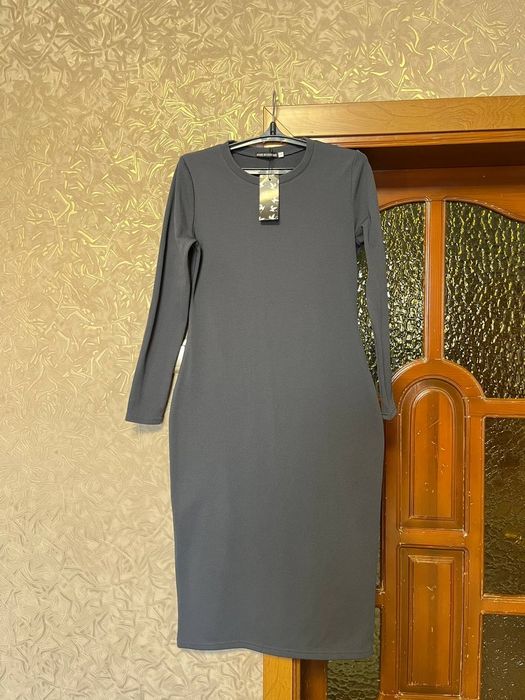 Плаття зимове колір графіт