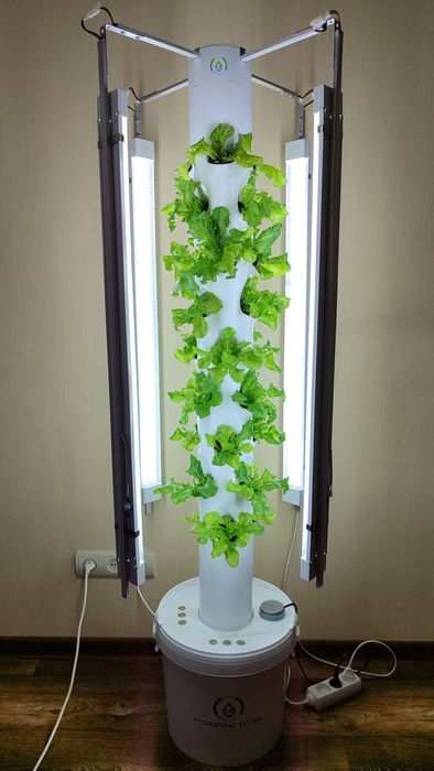 Гидропонная вертикальная ферма
