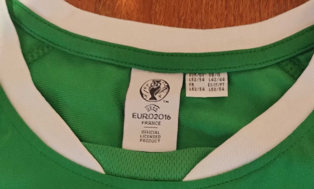 Футболка сборной Ирландии/Football shirt UEFA Euro 2016 Ireland