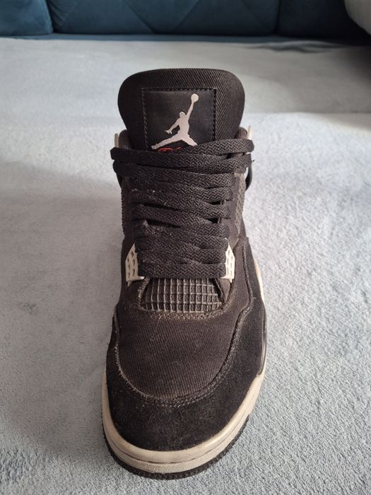 Air Jordan 4 Black Canvas