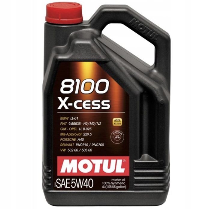 Motul 8100 X-cess 5W40 4L Olej silnikowy