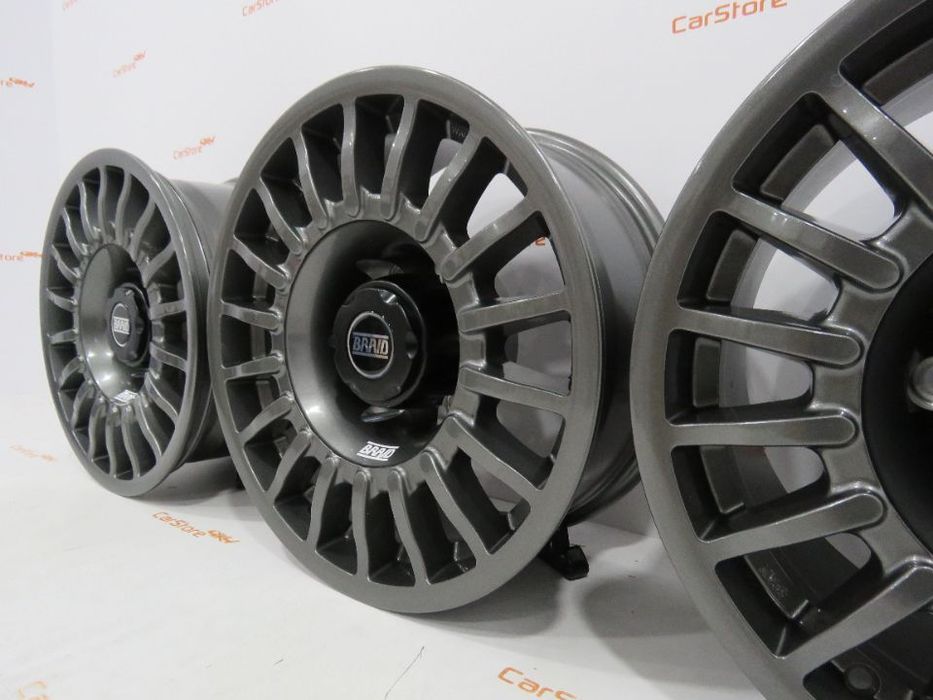 Jantes Braid Winrace T 16 x 7 et -15 6x139.7  Antracite Com Tampa