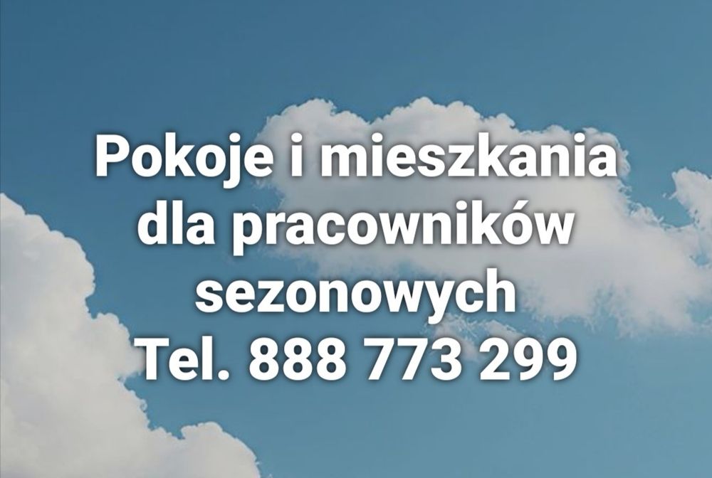 Pokoje pracownicze całoroczne , dla pracowników, mieszkanie Darłowo