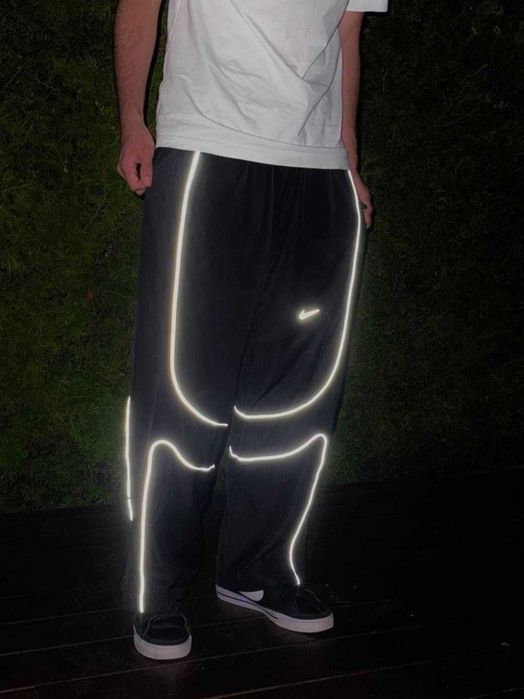 Nike x Corteiz Nylon Pants / нейлонові спортивні штани найк кортез / кортез нейлоновые спортивные штаны
