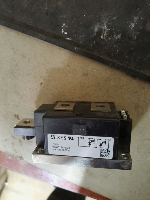 Діодно-тиристорний модуль,MCC312-16io1,3шт,(1200грн/шт)