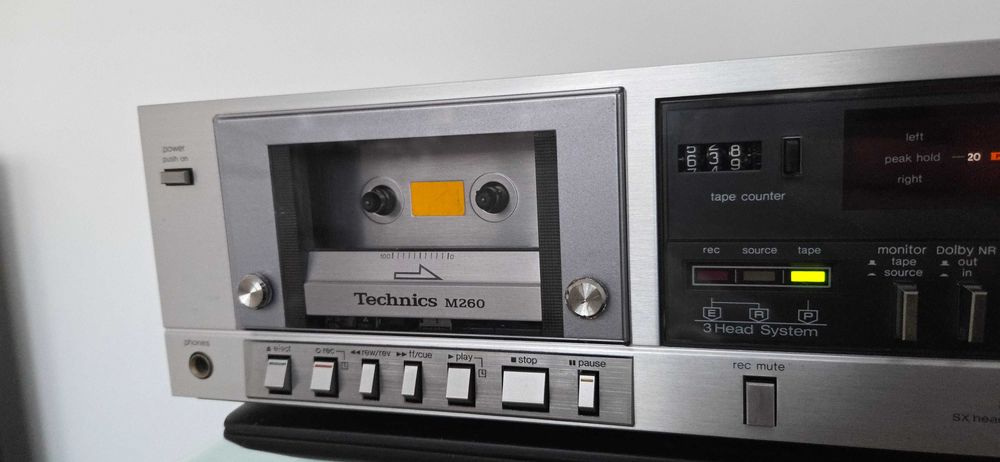 technics m260 magnetofon 3HEAD