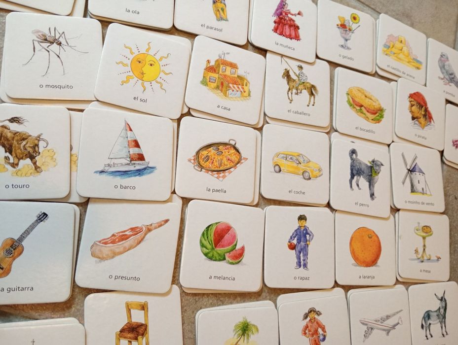 Jogo da memória Espanhol