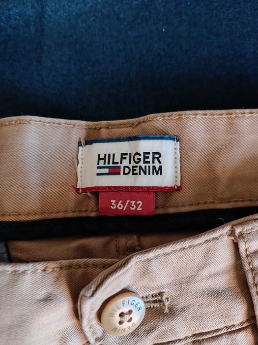 Męskie spodnie chinosy Tommy Hilfiger rozmiar 36. Idealne