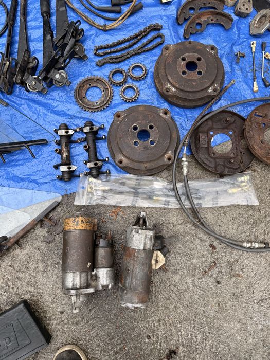 Części Fiat 126p ST FL EL prądnica szyby aparaty zapłonowe