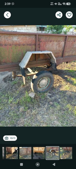 Продам прицеп самосвал