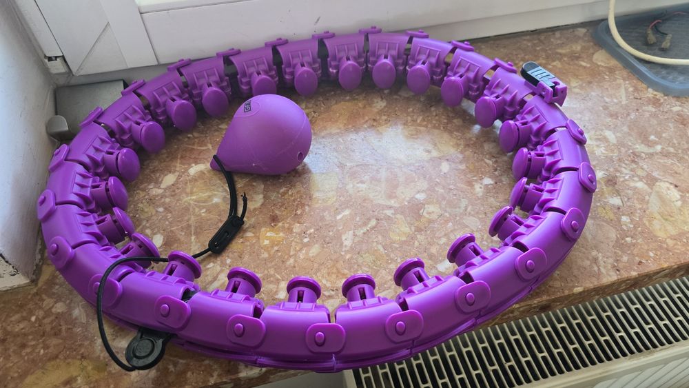 Hula hop z obciążeniem
