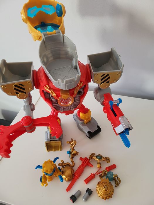 Robot z akcesoriami dla dzieci