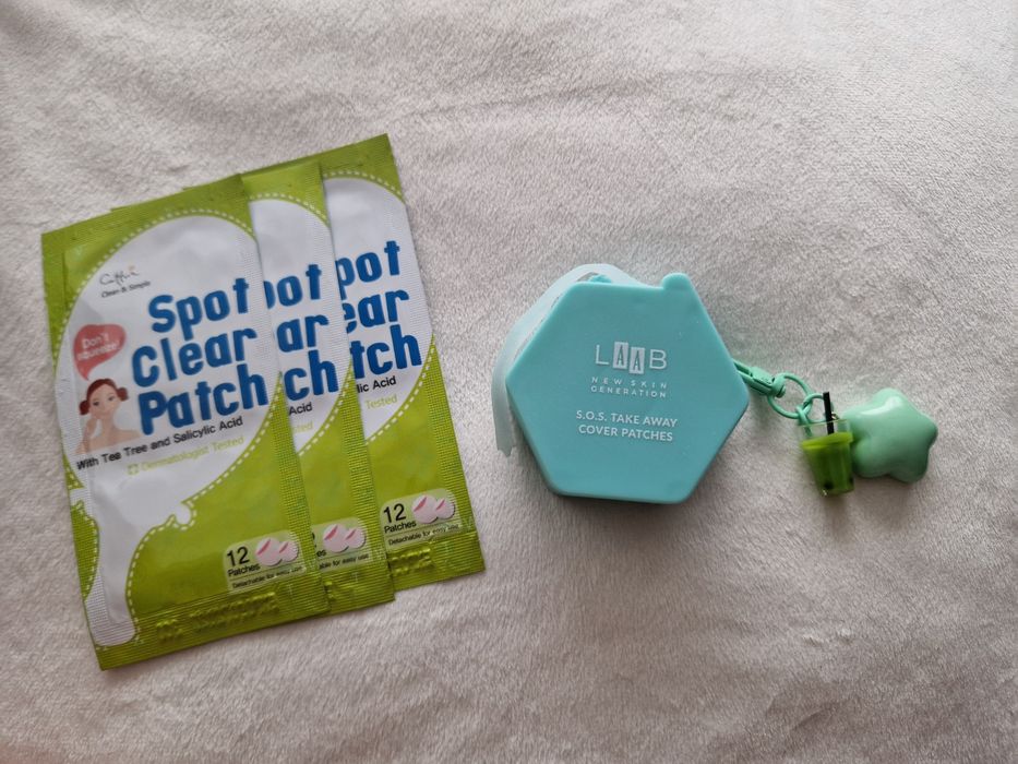 AA Laab Clear Skin Solution Plasterki na niedoskonałości i przebarwienia + 3 x12 Spot Clear Patch