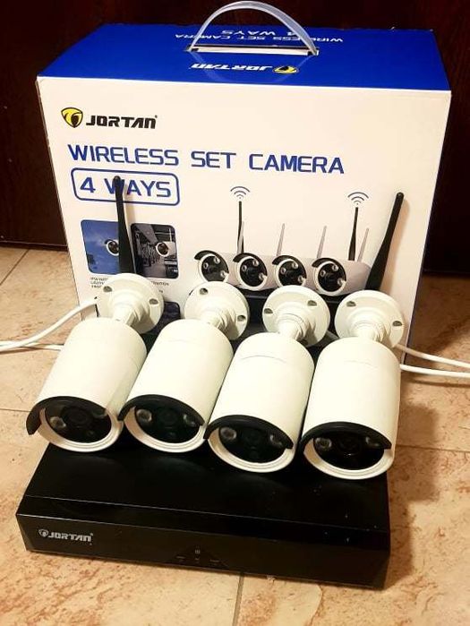 Zestaw monitoring 4 kamery