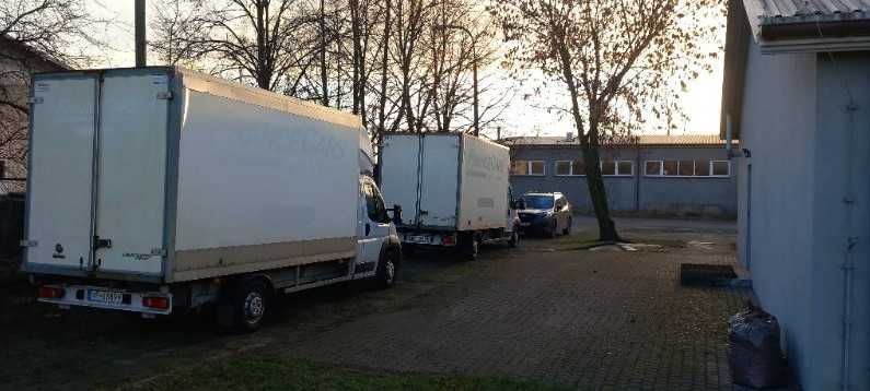 Miejsce parkingowe dla samochodu ciężarowego