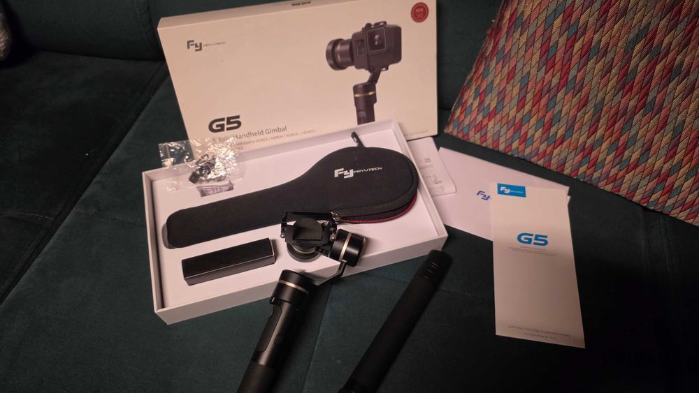 Gimbal FeiyuTech G5 do kamer GoPro H3, H3+, H4, H5, H6, H7 oraz H8 Black
