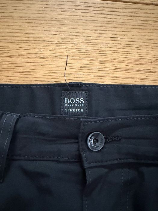 Męskie czarne spodnie, stretch, Hugo Boss - 34/32