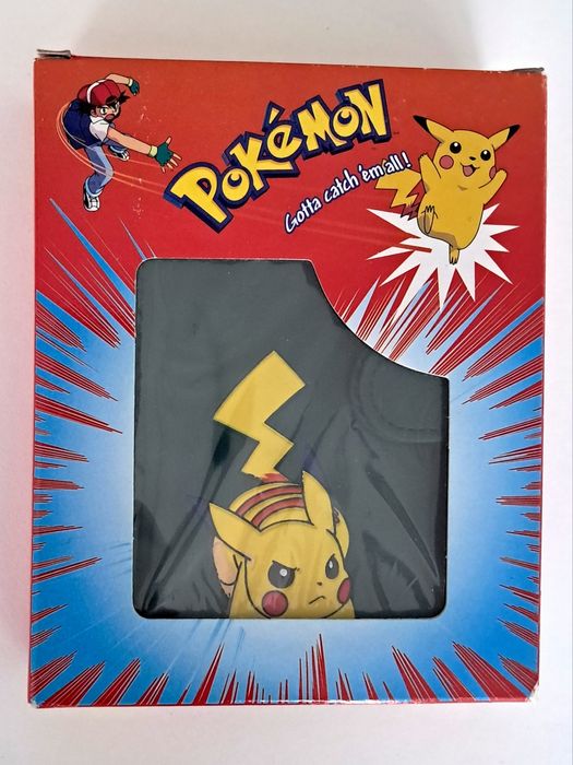Agenda Pokémon Oficial Nova - Running Pikachu (Nintendo, 2000)