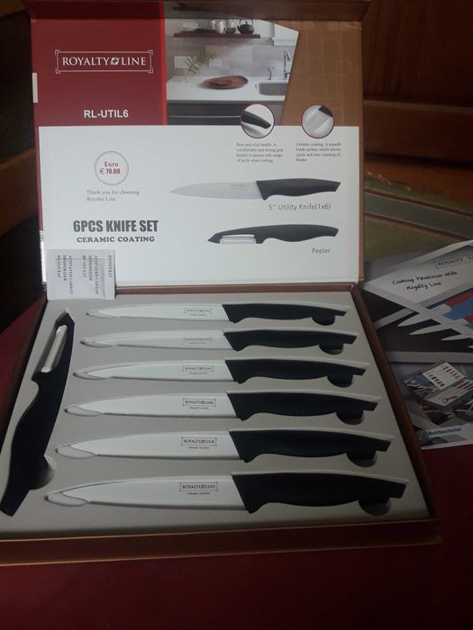 Набір  кухонних ножів, ROYALTY LINE