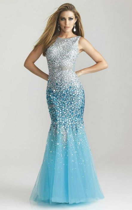 Розкішна вечірня сукня-рибка Night Moves by Allure (США)