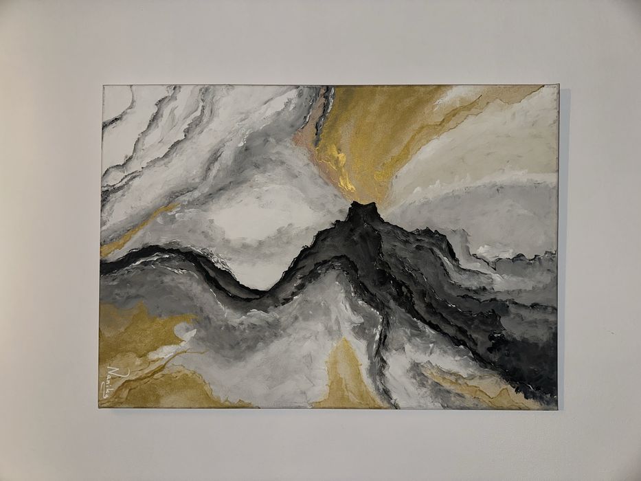 Obraz Wulkan Abstrakcja 50x70