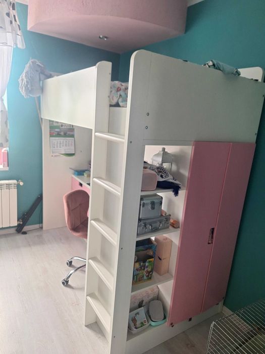 Łóżko z antresolą ikea
