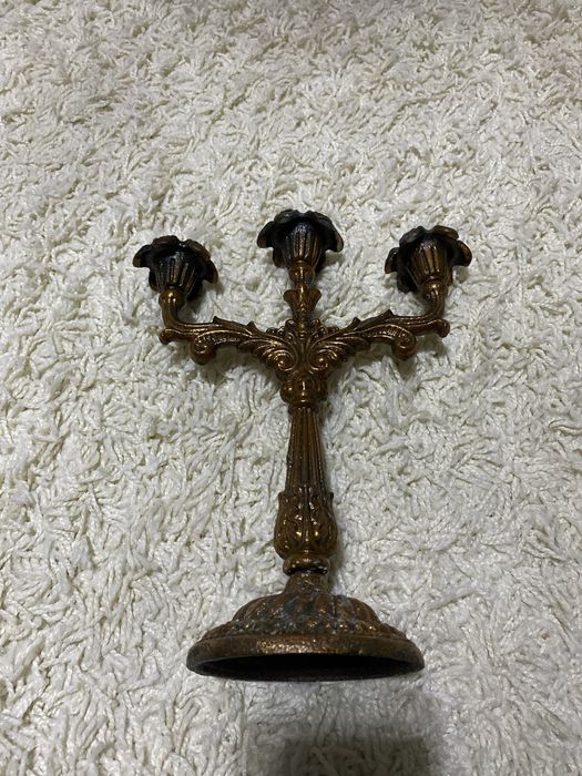 Бронзовый подсвечник
