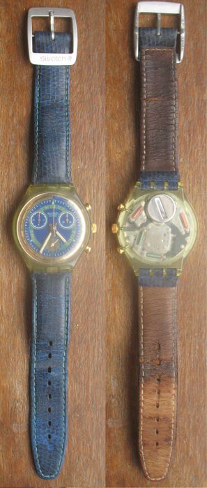 Relógio Vintage - Swatch Chrono Hitch Hiker - SCG 1 0 4 (1 9 9 4)