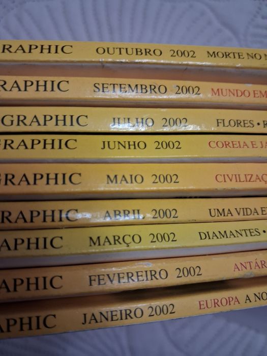 Revistas National Geographic 2002