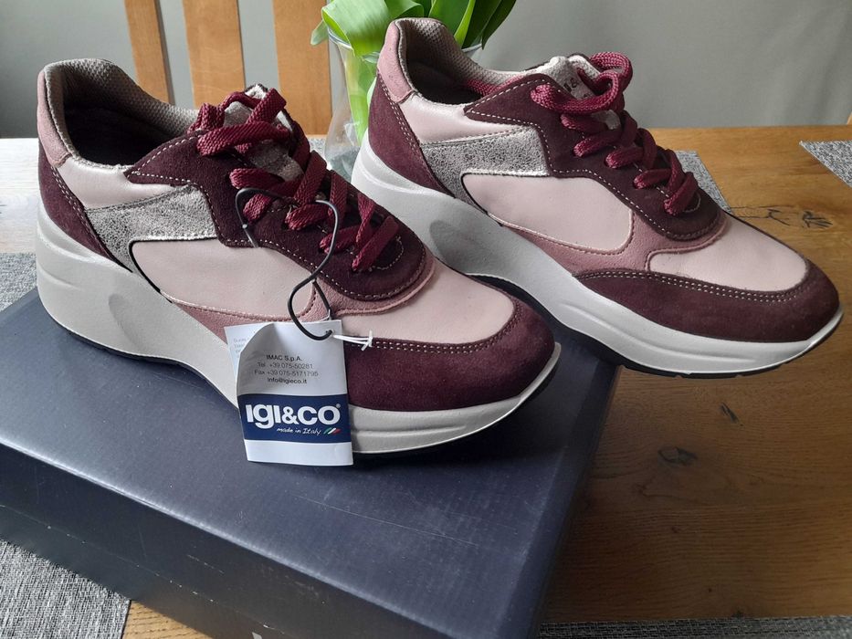 Nowe półbuty/sneakersy Igi&co