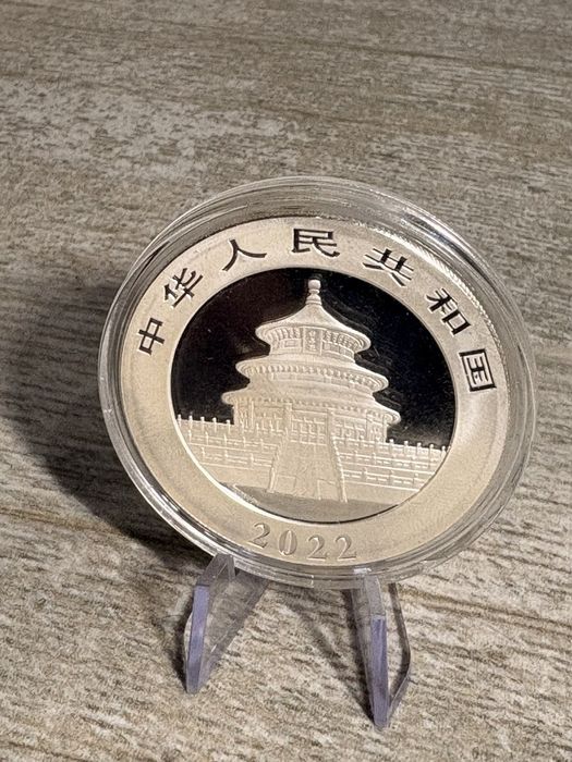 Срібна монета 9999 проби, 1 oz Panda