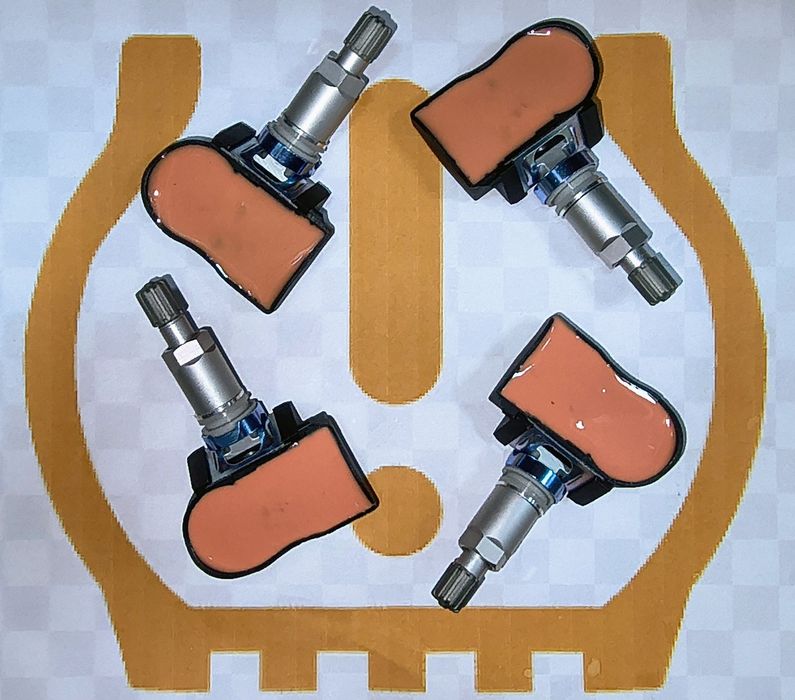 Датчики тиску (давления) в шинах Range Rover  Jaguar Peugeot Ford Mazda Citroen Fiat Lancia 433 Mhz