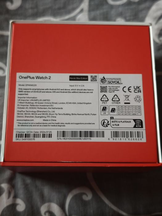 One Plus watch 2 stan bdb