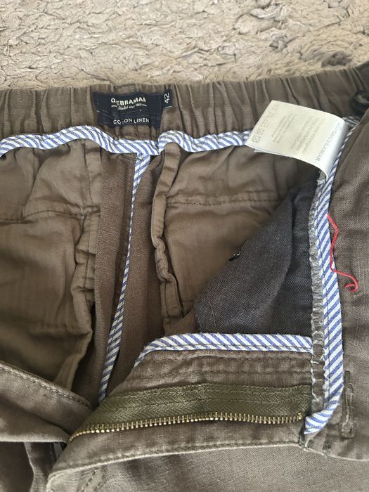 2 Calças em linho Quebramar