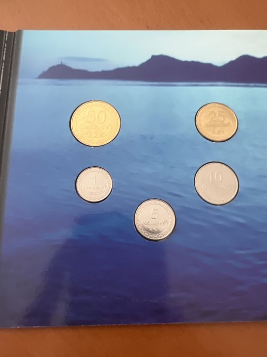 Primeiras moedas Timor Leste BNC