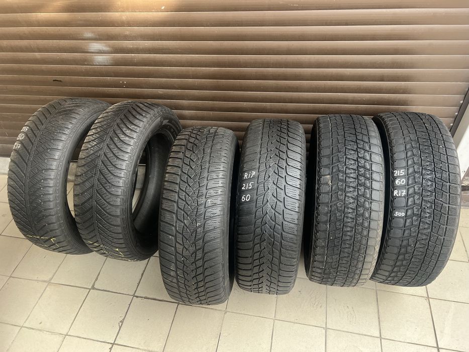 R 17. 215/55—215/60. Шини