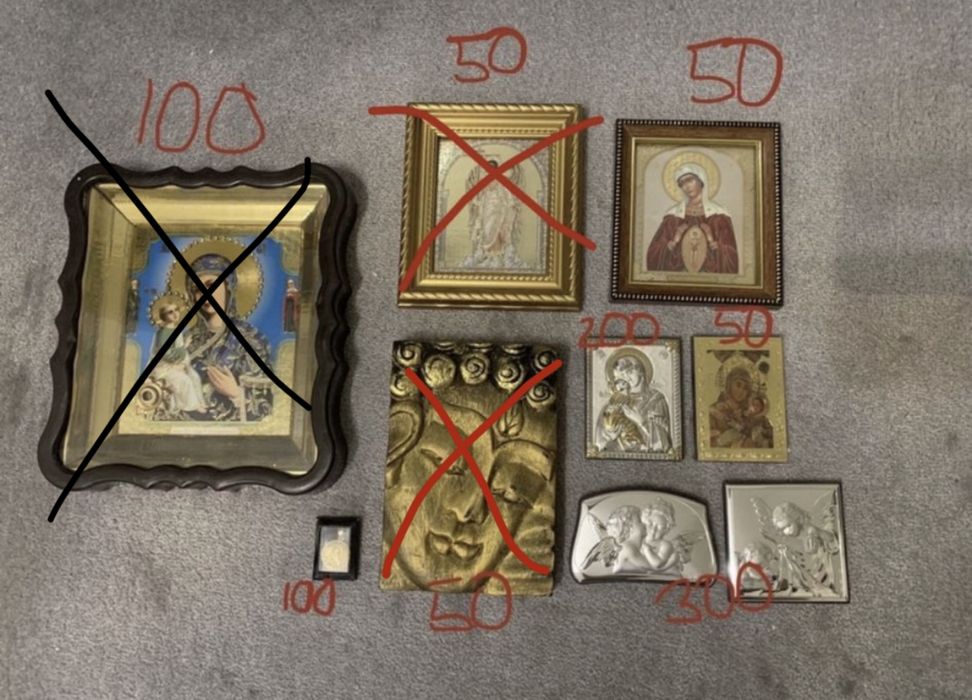 иконы статуэтки церковные