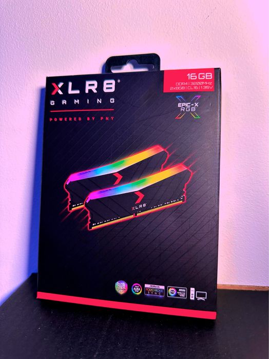 Nowa pamięć RAM DDR4 PNY XLR8 16GB (2×8) 3200MHz RGB – gaming
