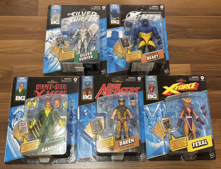 Фігурка Дедпул Люди Ікс Шаблезуб Росомаха X-Men Моджо Містік