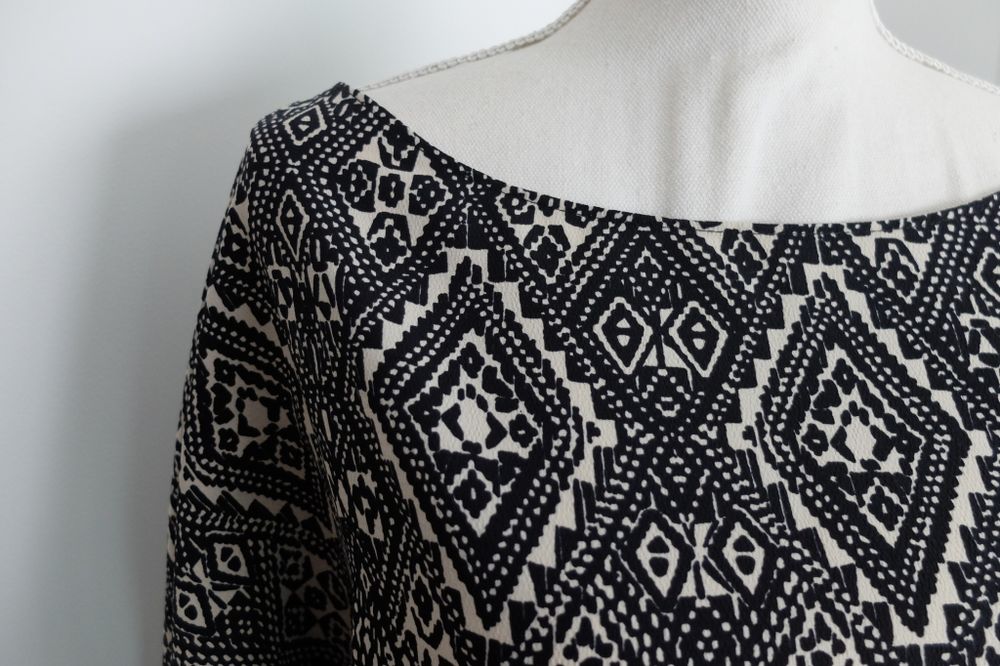 Vestido estampado Zara