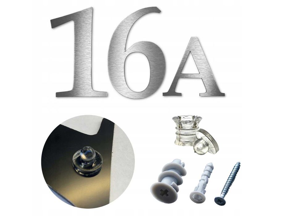 Numer Domu Numer Na Dom Cyfry Na Dom Tablica Na Dom Adres 3D 48Cm