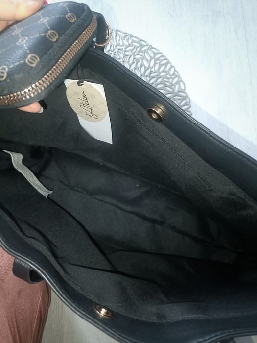 Torba shopperka z portmonetką nowa