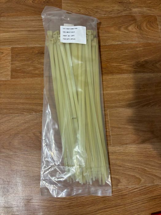 СТЯЖКА  380X7.6ММ (100ШТ)