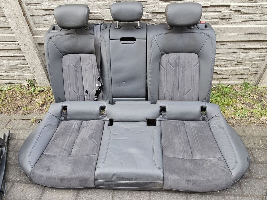 Fotel poszycie materiał stelaż kanapa audi a6 c8 sline alcantara