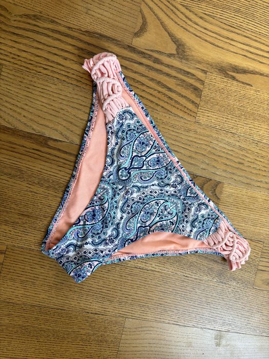 Śliczny dół od stroju kąpielowego we wzorki Ocean Club 34 36 xs s boho