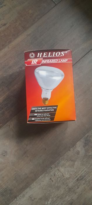 Lampa grzewcza helios 150w